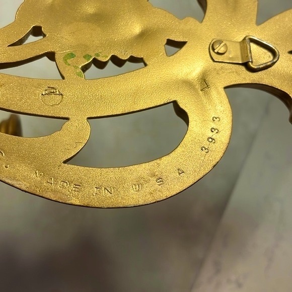 Dart Syroco Pair of 2 Gold Resin Wall Candle Holders Sconces Excellent Condition - Picture 12 of 14